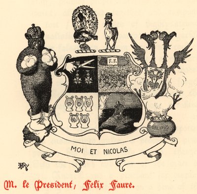El Presidente, Félix Faure (grabado) de Edward Tennyson Reed