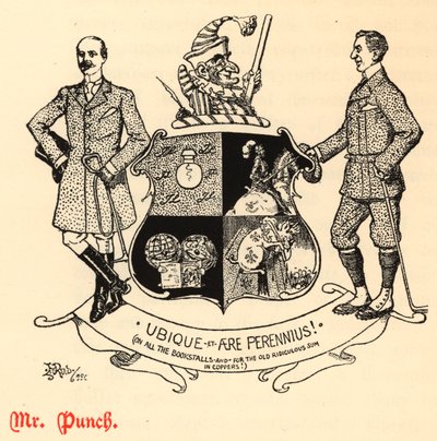 Mr Punch (grabado) de Edward Tennyson Reed