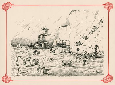 La flota en ejercicio de Edward Tennyson Reed