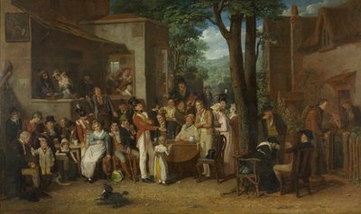 Un grupo de reclutamiento de Edward Villiers Rippingille