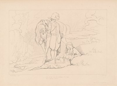 Cerca de lo que había llegado... de Edward Webb, after George Elgar Hicks