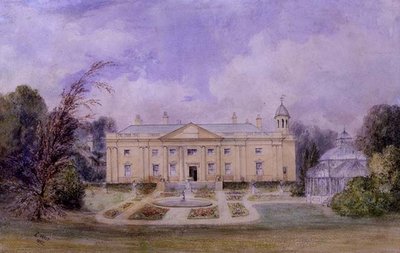 Una casa de campo clásica con jardín formal e invernadero de Edward West