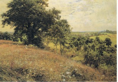 En el prado de Edward Wilkins Waite
