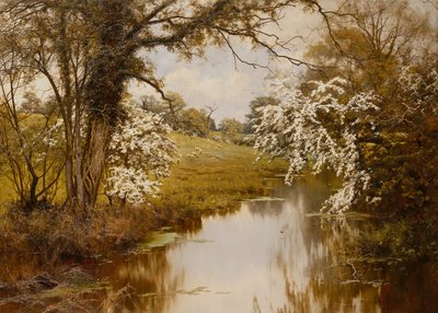 Donde florecen alegremente los espinos de Edward Wilkins Waite