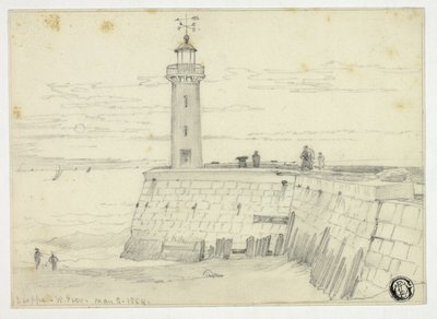 Dieppe, Muelle Oeste de Edward William Cooke