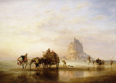 Mont St. Michel de Edward William Cooke