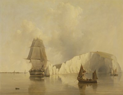 Fuera de las Agujas, Isla de Wight de Edward William Cooke