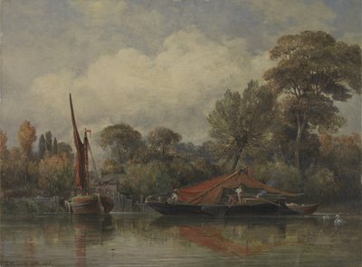 Frente a mi Casa en Barnes de Edward William Cooke