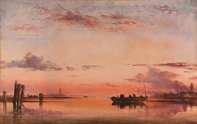 Santa Maria della Salute, Venecia: Tarde de Edward William Cooke