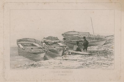 Wherries del Támesis de Edward William Cooke
