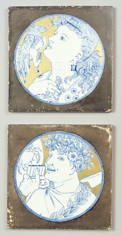 Géminis y Cáncer, c.1878 de Edward William Godwin