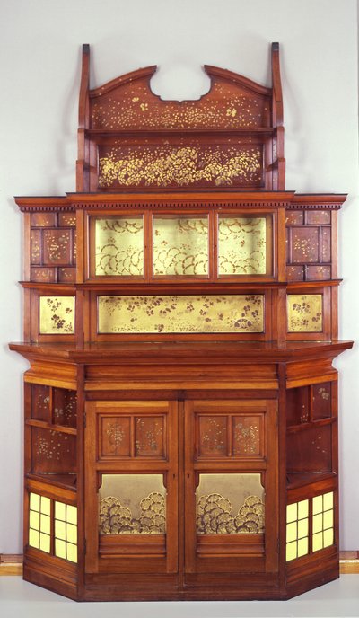 Armonía en amarillo y oro: El gabinete de las mariposas, 1877-78 de Edward William Godwin