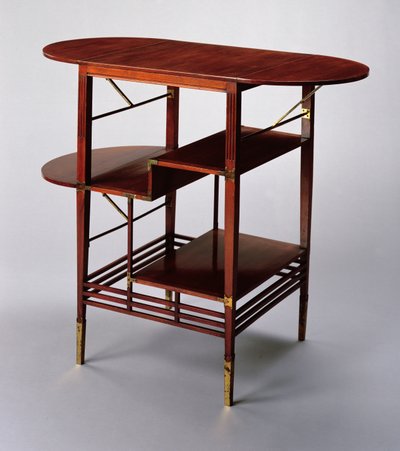 Mesa auxiliar, c.1872 de Edward William Godwin