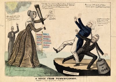 Una voz de Pensilvania, publicada por H R Robinson, Nueva York, 1846 de Edward Williams Clay