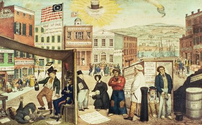 The Times, pub. por H.R. Robertson, Nueva York, 1837 de Edward Williams Clay