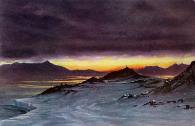 Hut Point, medianoche, 27 de marzo de 1911, 1913 de Charles Edward Wilson