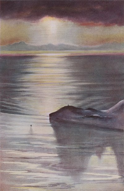 Hut Point desde Observation Hill, 1911, 1913 de Charles Edward Wilson