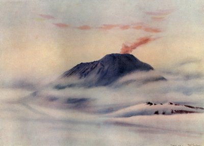 Monte Erebus, c1911, 1913 de Charles Edward Wilson