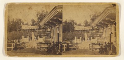 La Casa de la Montaña Cresson. Situada en uno de los picos más altos de los Alleghenies...[Pennsylvania Central R.R.] de Edward and Henry T. Anthony and Co.