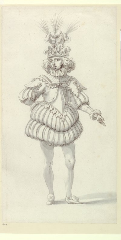 Salmacida Spolia - The King and Masquers: segunda versión (para el Rey) de Edward the Elder Pearce