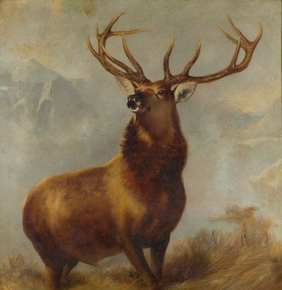 Monarca del Glen de Edwin (after) Landseer