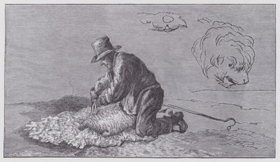 Esquila de ovejas de Edwin (after) Landseer
