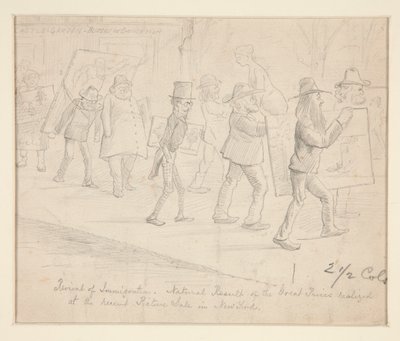 dibujos animados para de Edwin Austin Abbey