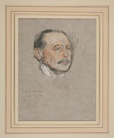 Retrato de la coronación de Eduardo VII: George Canning Harris, barón de Edwin Austin Abbey
