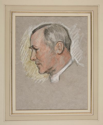 Retrato de la coronación de Eduardo VII: George Wyndham Kennion, obispo de Bath & Wells de Edwin Austin Abbey
