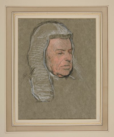 Retrato de la coronación de Eduardo VII: Hardinge Stanley Gifford, conde de Edwin Austin Abbey