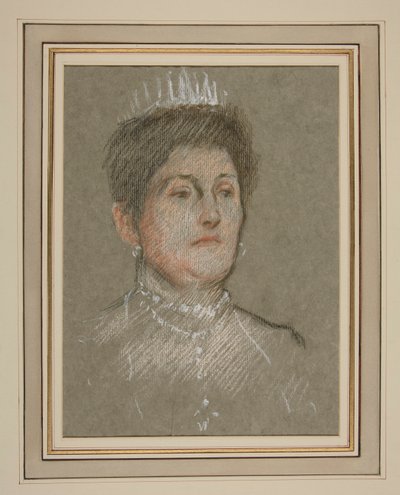 Coronación de Eduardo VII Retrato: Princesa Beatriz de Battenberg de Edwin Austin Abbey