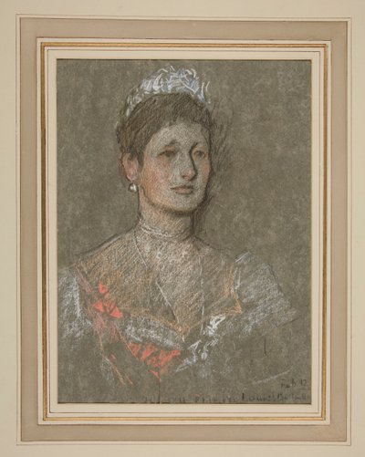 Coronación de Eduardo VII Retrato: Princesa Luisa de Battenberg de Edwin Austin Abbey