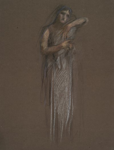 estudio temprano para de Edwin Austin Abbey