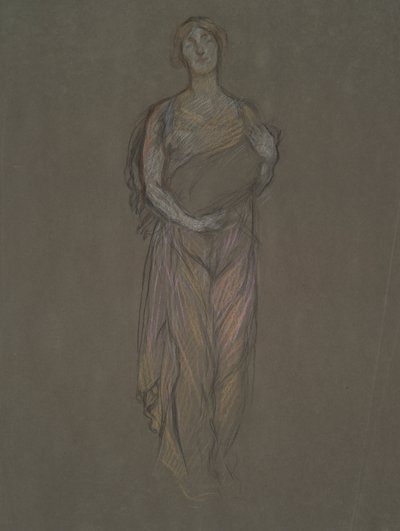 estudio temprano para de Edwin Austin Abbey