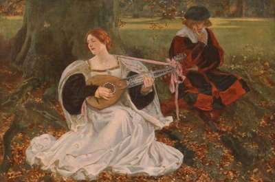 Bella es mi amor, c1900, c1930 de Edwin Austin Abbey