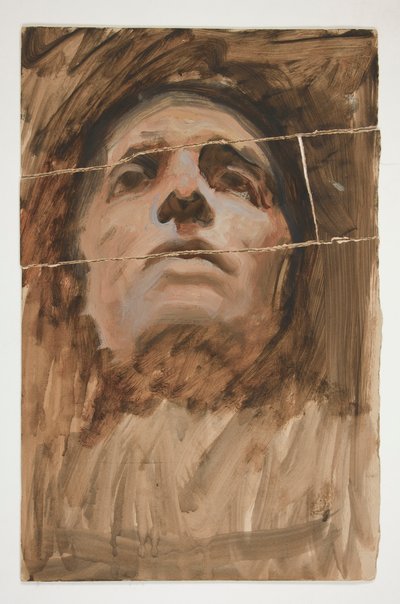 estudio de figura de Edwin Austin Abbey