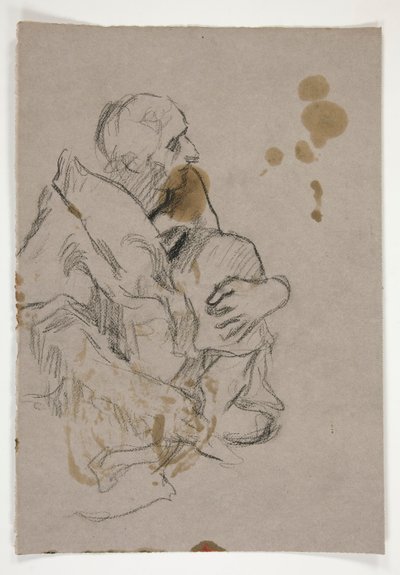 Estudio de figuras para de Edwin Austin Abbey