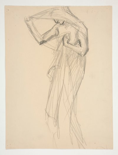Estudio de figuras para de Edwin Austin Abbey