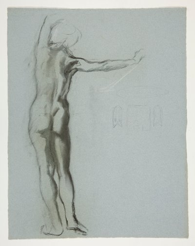 Estudio de figuras para de Edwin Austin Abbey
