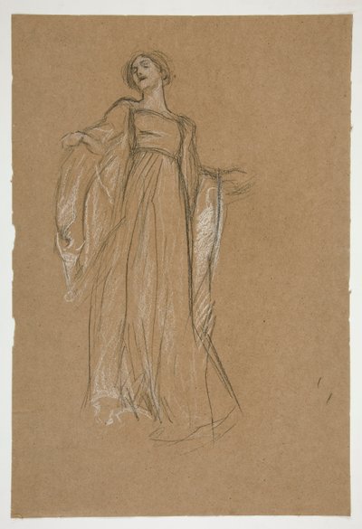 Estudio de figuras para de Edwin Austin Abbey