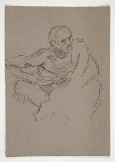 Estudio de figuras para de Edwin Austin Abbey