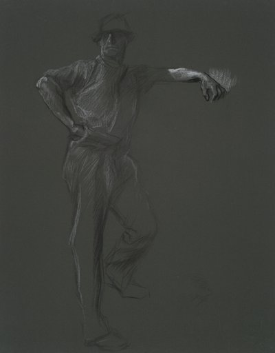 Estudio de figuras para de Edwin Austin Abbey