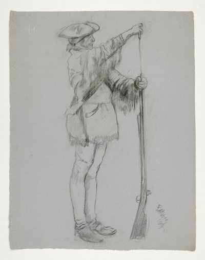Estudio de figuras para de Edwin Austin Abbey