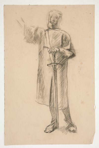 Estudio de figuras para de Edwin Austin Abbey
