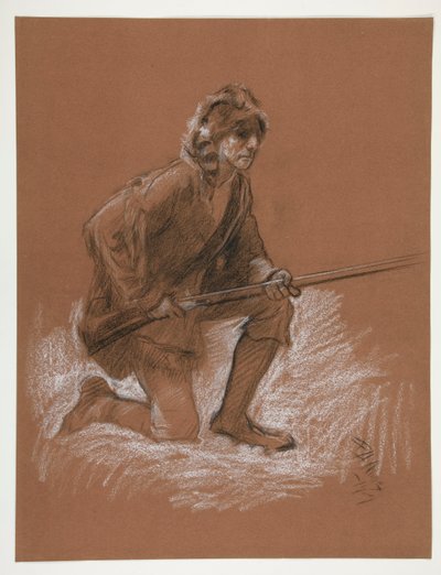 Estudio de figuras para de Edwin Austin Abbey