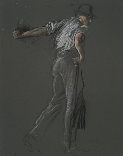 Estudio de figuras para de Edwin Austin Abbey