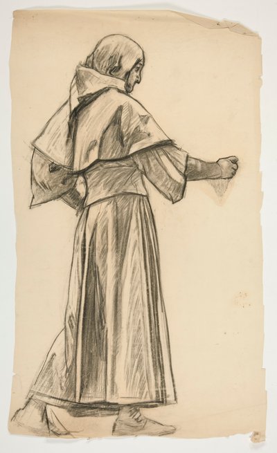 Estudio de figuras para el Rey Arturo de Edwin Austin Abbey