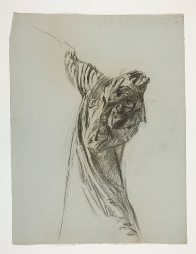 Estudio de figuras para el Rey Arturo de Edwin Austin Abbey