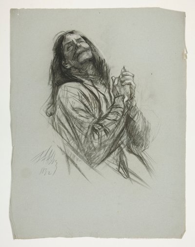 Estudio de figuras para el Rey Arturo de Edwin Austin Abbey