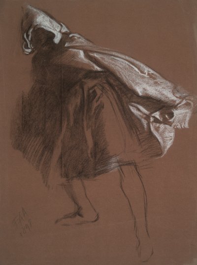 Estudio de figuras para Otelo de Edwin Austin Abbey